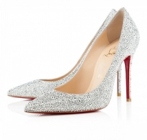  Christian Louboutin Pigalle Crystal